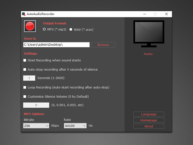 Windows 8 AutoAudioRecorder full