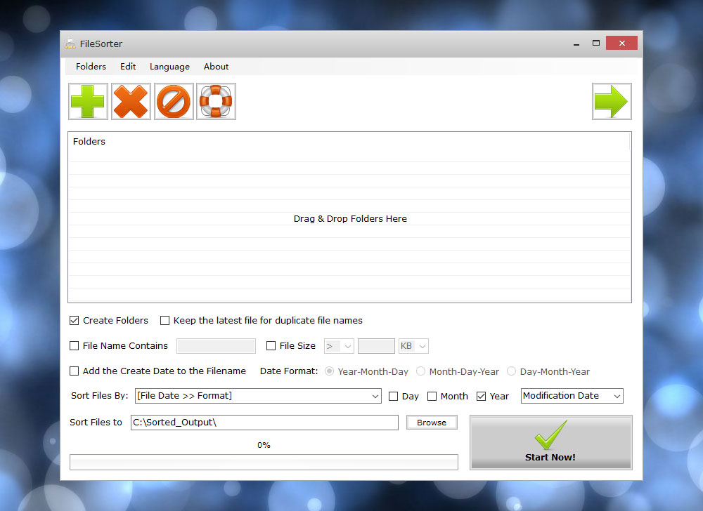 FileSorter 1.0 full