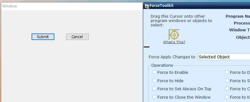 Force to Resize Window